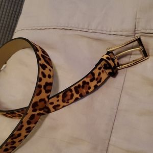 Express leopard belt